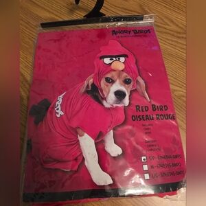 Red Angry Bird Dog Costume